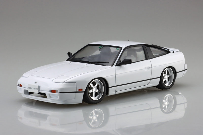 峠-24EX-1 1/24 峠シリーズ No.24 EX-1 ニッサン 180SX （RPS13 中期型）（カーボンボンネットデカール付き）