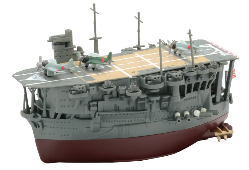ちび丸-10EX-2 ちび丸艦隊シリーズ No.10 EX-2 ちび丸艦隊 加賀 特別仕様（エッチングパーツ・木甲板シール付き）