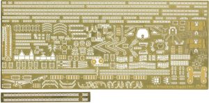 Gup-10 1/700 グレードアップパーツシリーズ No.10 日本海軍戦艦 長門 専用エッチングパーツ