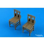 SS-045 1/24 チャーチチェアー 2脚入