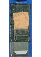 SA3506 1/350 日本海軍 空母 加賀（F社）用 木製甲板 甲板用エッチングパーツ付き