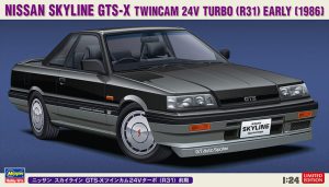 【再販】20428 1/24 ニッサン スカイライン GTS-Xツインカム24Vターボ （R31） 前期