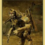 【再販】64129 1/20 ヒューマノイド型無人邀撃機 グローサーフント Ausf.M ‘マスカレード’ （キュクロープのフェイスガード付）