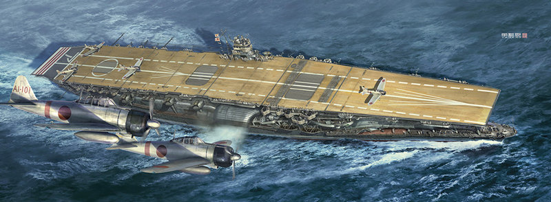 40124 1/350 日本海軍 航空母艦 赤城 ‘真珠湾攻撃’