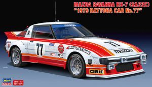 【再販】20587 1/24 マツダ サバンナ RX-7 （SA22C） ‘1979 デイトナ CAR No.77’
