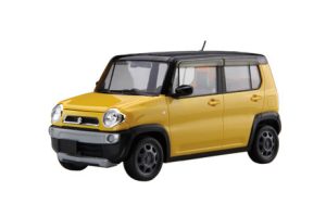 【再販】車NEXT12 1/24 スズキ ハスラー （G/アクティブイエロー）