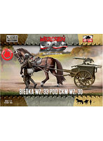 PF72093 1/72 ポ・wz.33機銃輸送リンバー＆Ckm wz.30重機関銃