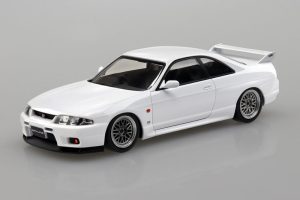 21CU-WE ニッサン R33スカイラインGT-R カスタムホイール（ホワイト） 楽プラ スナップキット