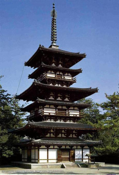 【再販】建6 1/100 薬師寺 東塔