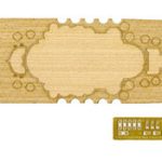 【再販】艦NEXT1EX-1 1/700 日本海軍戦艦 大和 専用木甲板シール（w/艦名プレート）