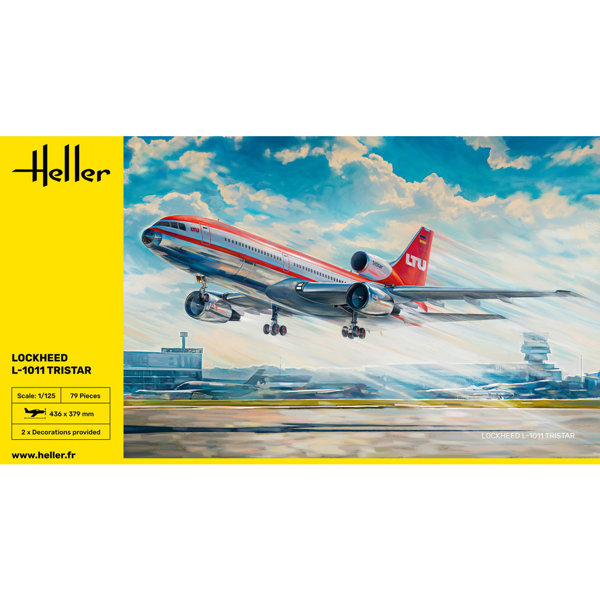 HE80451 1/125 ロッキード L-1011 トライスター LTUインターナショナル
