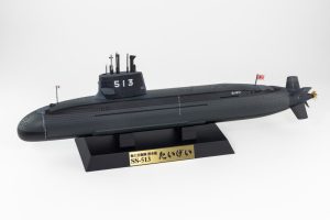 JB35NH 1/350 海上自衛隊 潜水艦 SS-513 たいげい 旗・旗竿・艦名プレートエッチングパーツ付き