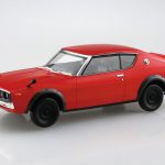 24-RD ニッサン C110スカイラインGT-R（レッド） 楽プラ スナップキット