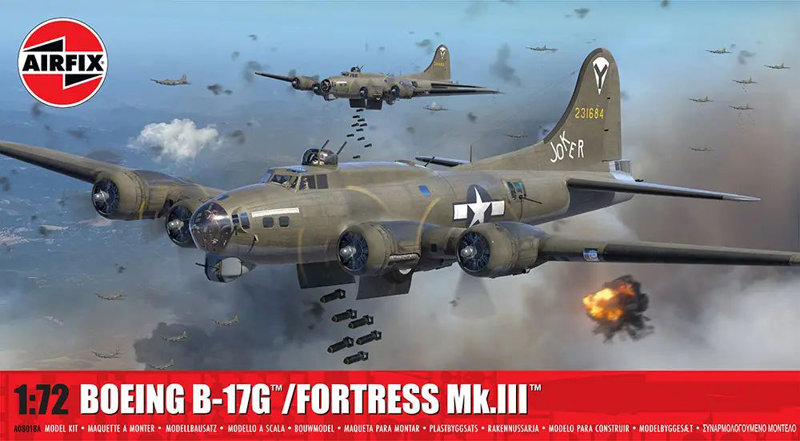 X-8018A 1/72 ボーイング B-17G フォートレス Mk.III