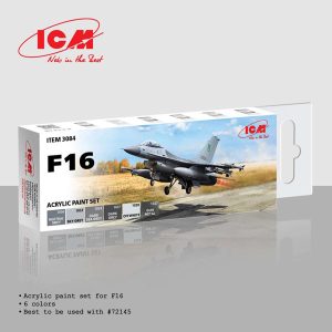 3084 F-16用 アクリル塗料セット