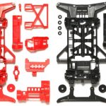 スーパーX強化シャーシ（赤/黒）ミニ四駆特別