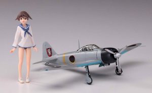 ストライクウィッチーズ 宮藤 芳佳 w/零式艦上戦闘機 22型 1/20スケール