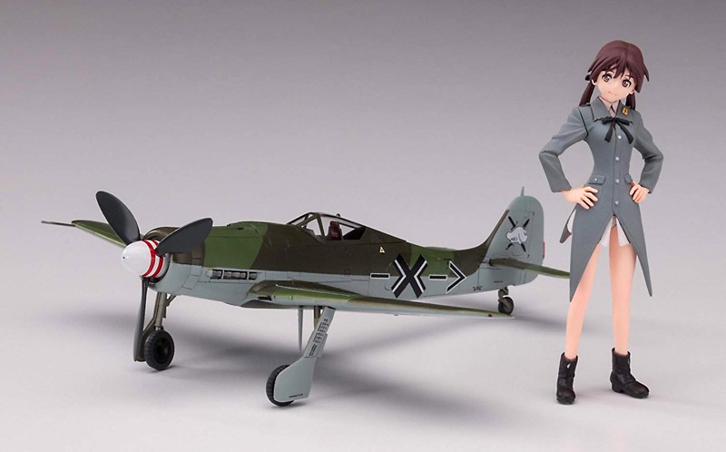 ストライクウィッチーズ ゲルトルート・バルクホルン w/フォッケウルフ Fw190D-9 1/20スケール