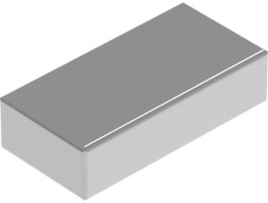 ネオジム磁石 N52 角形 4mm x 2mm x 高さ1mm（10個入）