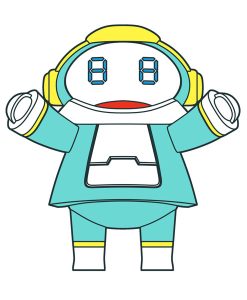 ちいさなメカトロメイト No.04 ワッペンセット’うすみどり＆れもん’