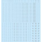 1/100 RB03 コーションデカール ワンカラーライトグレー（1枚入）