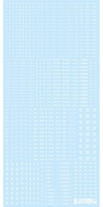 1/100 RB03 コーションデカール ワンカラーホワイト（1枚入）