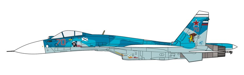 Su-33 フランカーD‘アパキゼ少将追悼記念機’