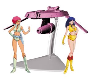 「ダーティペア」 ケイ ＆ ユリ w/ラブリーエンゼル（1/300）