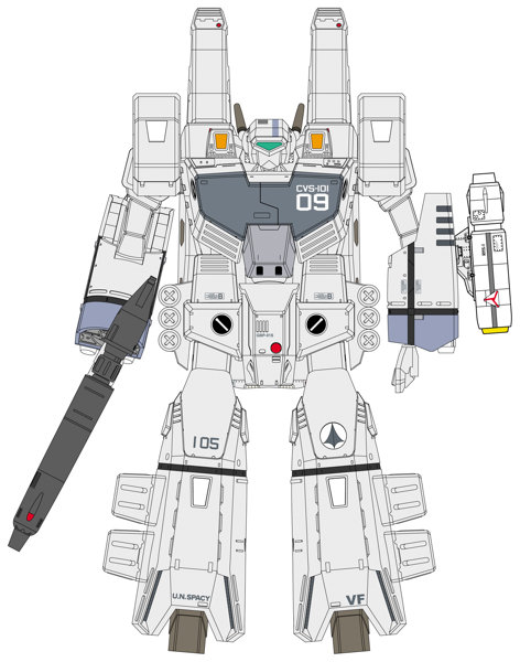 VF-1J アーマード バルキリー ‘ブルズアイ作戦 Part2’