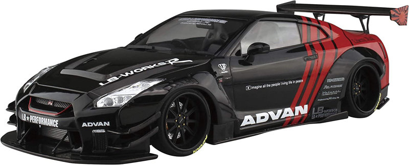 1/24 リバティーウォークNo.13 LB・ワークス R35 GT-R タイプ2 Ver.2