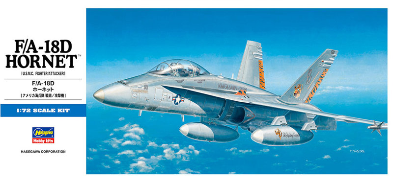 【再販】D9 1/72 F/A-18D ホーネット