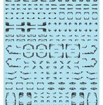 1/144 GM ラインデカール No.3「with コーション」＃1ダークグレー