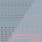 1/144 GMコーションデカールNo.5「アヴィエーション・英語＃1」レッド＆ネオンレッド