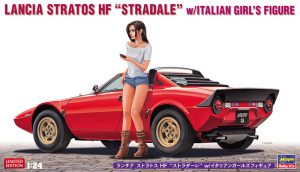 20543 【再販】1/24 ランチア ストラトス HF ‘ストラダーレ’ w/イタリアンガールズフィギュア
