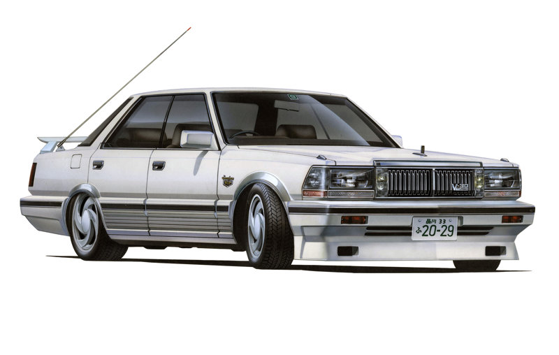 HC-8 1/24 ハイソカーシリーズ No.8 NISSAN CEDRIC 4ドアハードトップ （Y30）