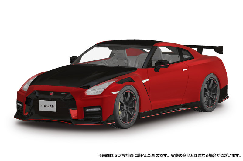 02-VR R35 NISSAN GT-R NISMO Special edition 2022 バイブラントレッド 楽プラ スナップカー