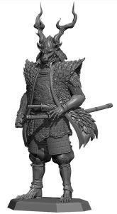 【再販】干支ノ武者 ［辰］ 組み立て式固定 プラスチックモデルキット