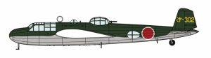 02482 1/72 三菱 G3M2/G3M3 九六式陸上攻撃機 22型/23型 ‘宮崎航空隊’
