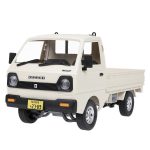 WPL JAPAN スズキ キャリイ 1/10 軽トラRC D14 RTR（ホワイト）