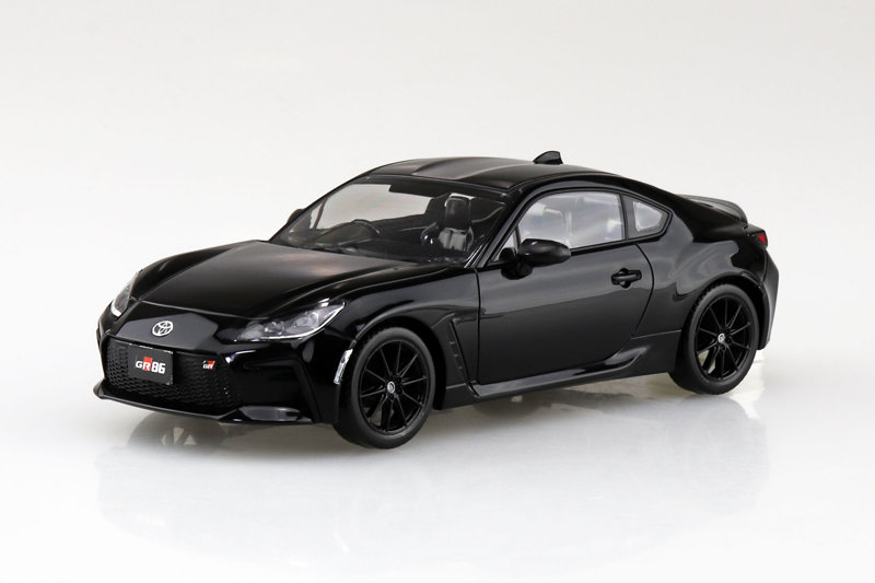 10-CB トヨタ GR86 2021（クリスタルブラックシリカ） 楽プラ スナップキット
