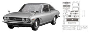 1/24 いすゞ 117クーペ 初期型 ‘ディテールアップ バージョン’