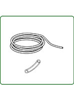 透明チューブ 外径0.4mm 約1メートル入り