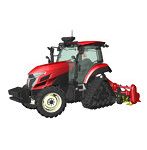 66112 1/35 ヤンマー トラクター YT5113A ‘ロボットトラクター’ デルタクローラ/ロータリー仕様