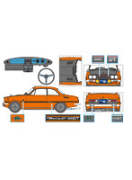 SP649 1/24 いすゞ ベレット 1600GTR前期型（1969） ‘ディテールアップバージョン’