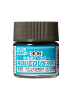H309 水性ホビーカラー グリーン FS 34079