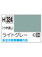 H324 水性ホビーカラー ライトグレ-