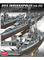 14107 1/350 アメリカ海軍 重巡洋艦 CA-35 インディアナポリス