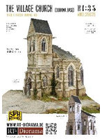 RTD35035 1/35 ディオラマベース:村の教会