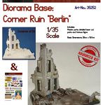 RTD35252 1/35 ディオラマベース:廃墟のベルリンの街角