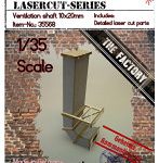 RTD35568 1/35 換気ダクト （10 x 20mm）